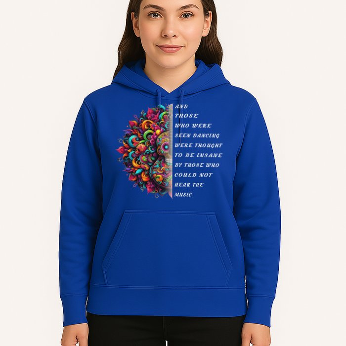 Hippie Guitar And Those Who Were Seen Dancing Peace Vibes Hoodie