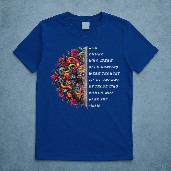 Hippie Guitar And Those Who Were Seen Dancing Peace Vibes T-Shirt