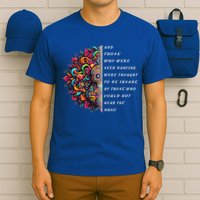 Hippie Guitar And Those Who Were Seen Dancing Peace Vibes T-Shirt