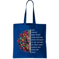 Hippie Guitar And Those Who Were Seen Dancing Peace Vibes Bag