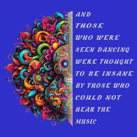 Hippie Guitar And Those Who Were Seen Dancing Peace Vibes Tank Top