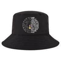 Hippie Guitar And Those Who Were Seen Dancing Peace Cool Comfort Performance Bucket Hat