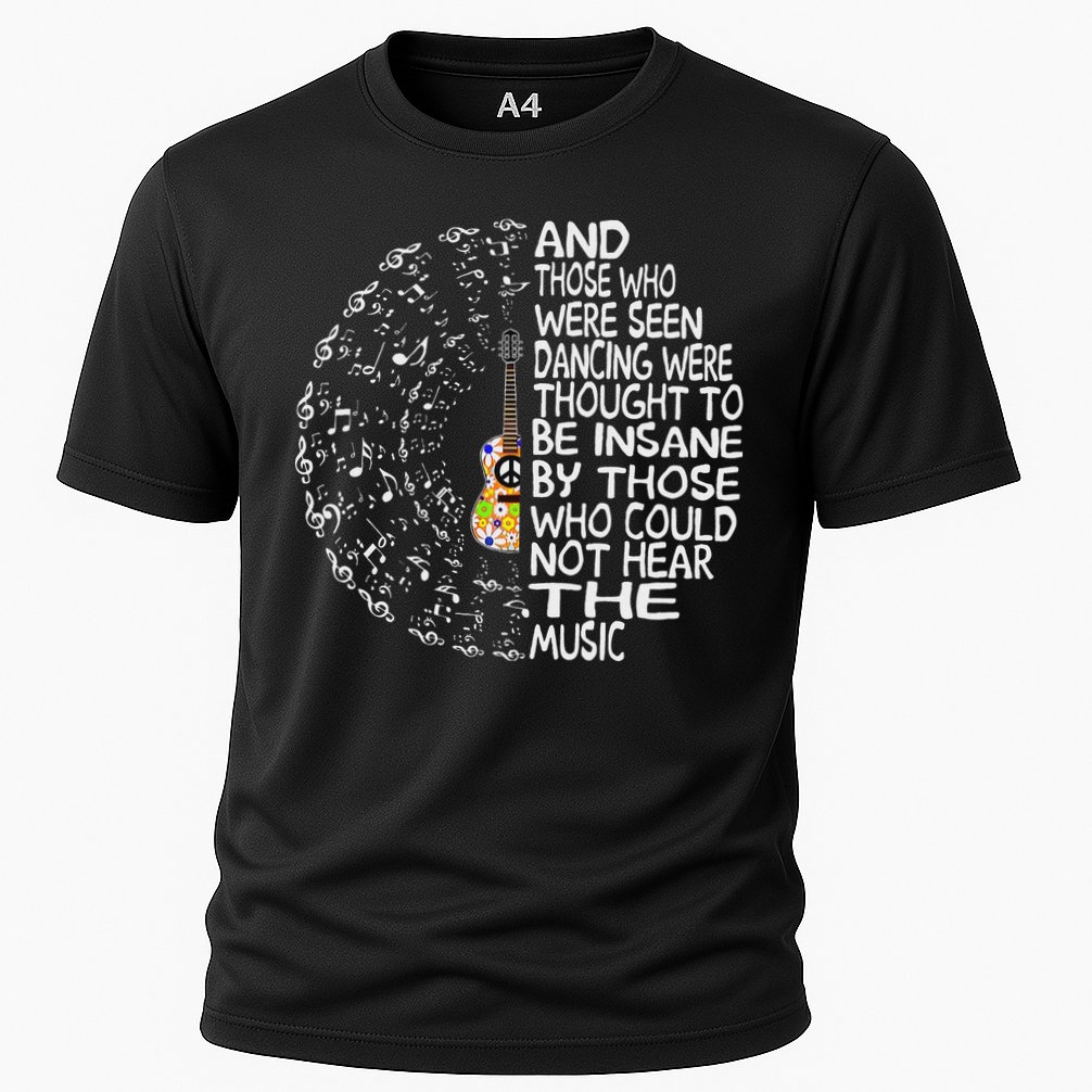 Hippie Guitar And Those Who Were Seen Dancing Peace Performance Shirt