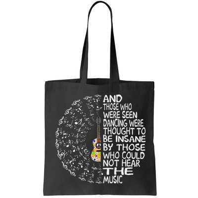 Hippie Guitar And Those Who Were Seen Dancing Peace Bag