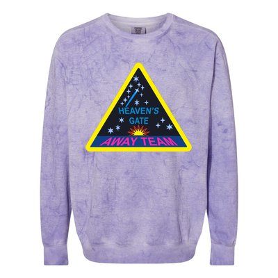 Heavens Gate Away Team Colorblast Crewneck Sweatshirt