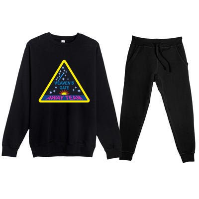 Heavens Gate Away Team Premium Crewneck Sweatsuit Set