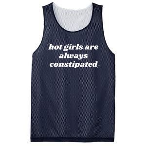 Hot Girls Are Always Constipated Mesh Reversible Basketball Jersey Tank