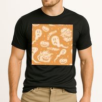 Halloween Ghosts And Pumpkins Cooling Performance Crew T-Shirt