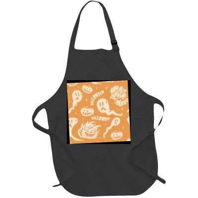 Halloween Ghosts And Pumpkins Apron