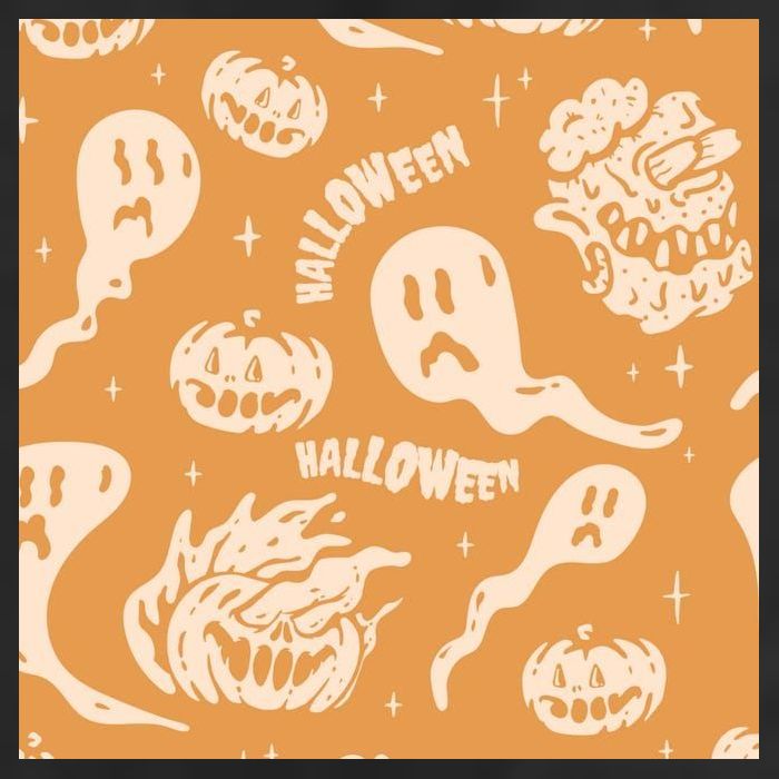 Halloween Ghosts And Pumpkins 11oz C Handle Ceramic Mug