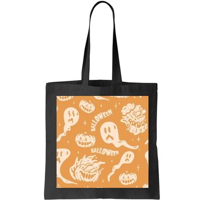 Halloween Ghosts And Pumpkins Bag