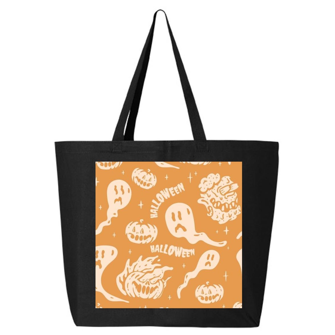 Halloween Ghosts And Pumpkins 25L Jumbo Tote