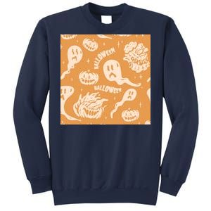 Halloween Ghosts And Pumpkins Sweatshirt