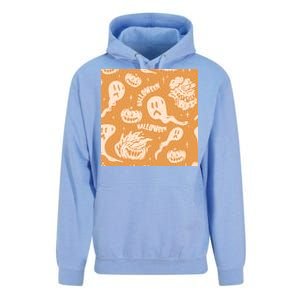 Halloween Ghosts And Pumpkins Unisex Surf Hoodie