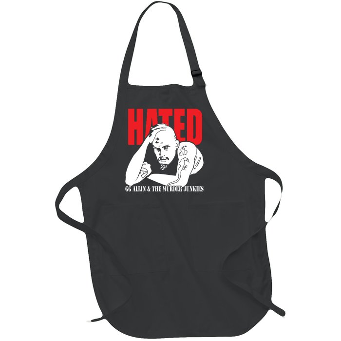 Hated GG Allin & The Murder Junkies Full-Length Apron With Pockets