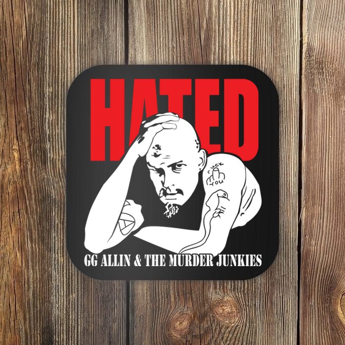 Hated GG Allin & The Murder Junkies Coaster