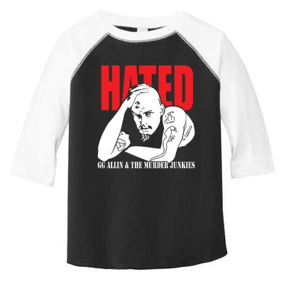 Hated GG Allin & The Murder Junkies Toddler Fine Jersey T-Shirt