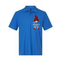 Hockey Gnome Buffalo Red Plaid Matching Christmas Pajama Gift Softstyle Adult Sport Polo