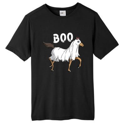 Horse Ghost Boo Equestrian Horse Lover Farmer Halloween Tall Fusion ChromaSoft Performance T-Shirt