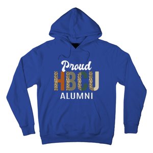 HBCU Grad Black Grad Black College Alumni Leopard Hoodie