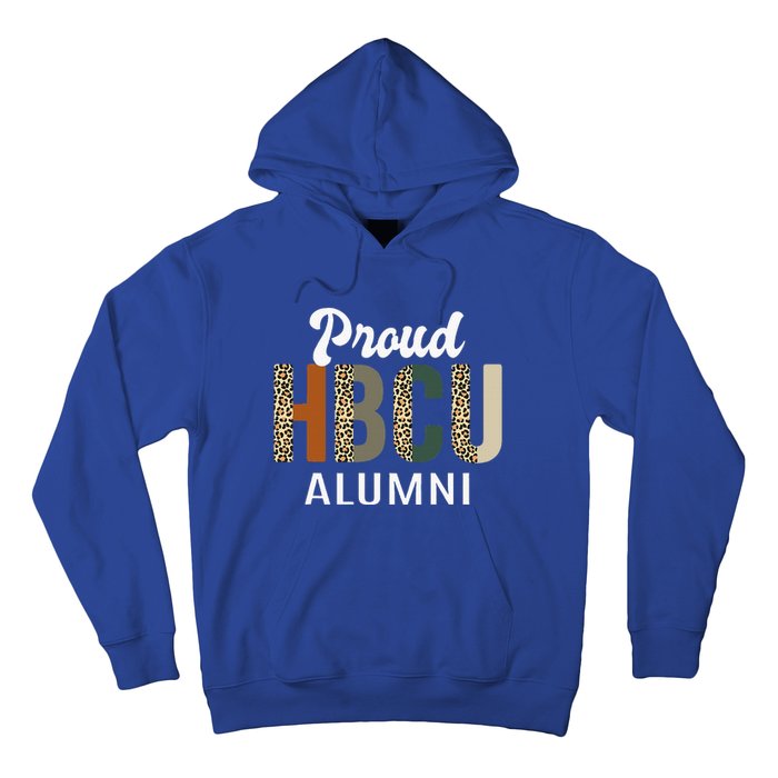 HBCU Grad Black Grad Black College Alumni Leopard Hoodie