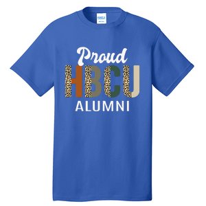 HBCU Grad Black Grad Black College Alumni Leopard Tall T-Shirt