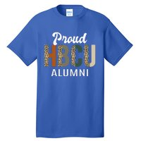 HBCU Grad Black Grad Black College Alumni Leopard Tall T-Shirt