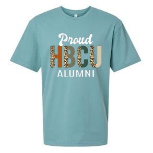 HBCU Grad Black Grad Black College Alumni Leopard Sueded Cloud Jersey T-Shirt