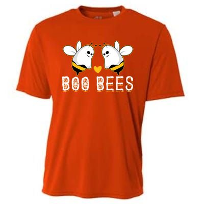 Halloween Ghost Boo Bees Cute Gift Cooling Performance Crew T-Shirt