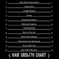 Hair Growth Chart Backpack