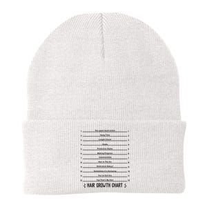 Hair Growth Chart Knit Cap Winter Beanie