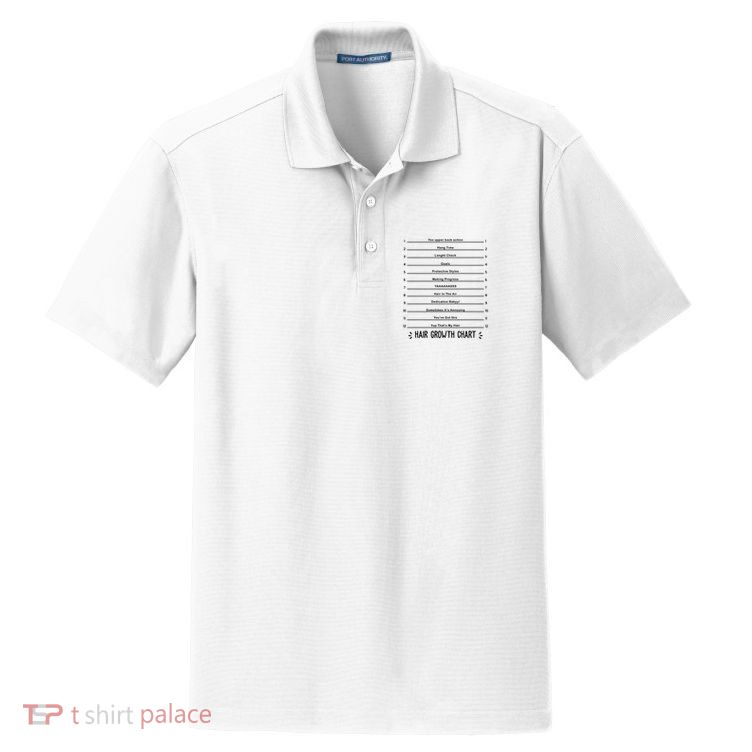 Hair Growth Chart Dry Zone Grid Polo
