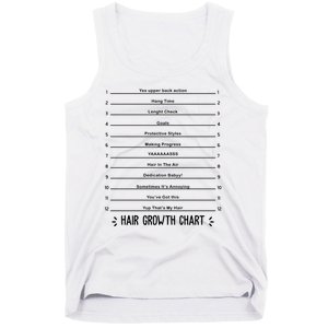 Hair Growth Chart Tank Top