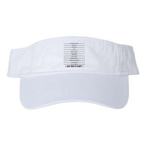 Hair Growth Chart Valucap Bio-Washed Visor