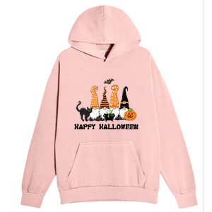 Halloween Gnomes Cute Autumn Pumpkin Fall Holiday Gift Urban Pullover Hoodie