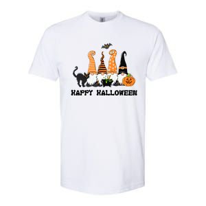 Halloween Gnomes Cute Autumn Pumpkin Fall Holiday Gift Softstyle CVC T-Shirt