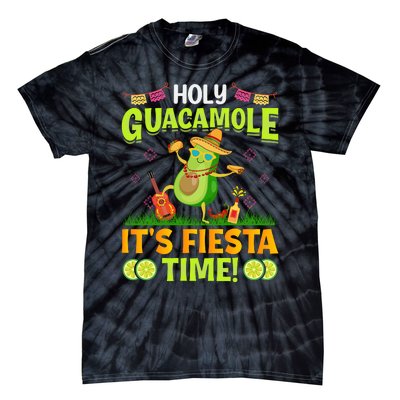 Holy Guacamole Cinco De Mayo Celebration Tie-Dye T-Shirt