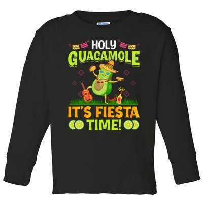 Holy Guacamole Cinco De Mayo Celebration Toddler Long Sleeve Shirt