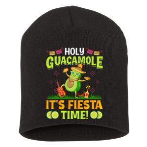 Holy Guacamole Cinco De Mayo Celebration Short Acrylic Beanie