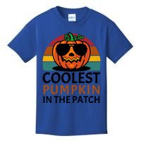 Halloween Gift Coolest Pumpkin In The Patch Gift Kids T-Shirt