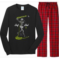 Heavyslime Golf Club Give It Hell Or Die Trying Long Sleeve Pajama Set