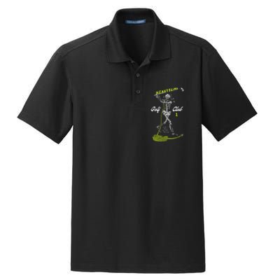 Heavyslime Golf Club Give It Hell Or Die Trying Dry Zone Grid Polo