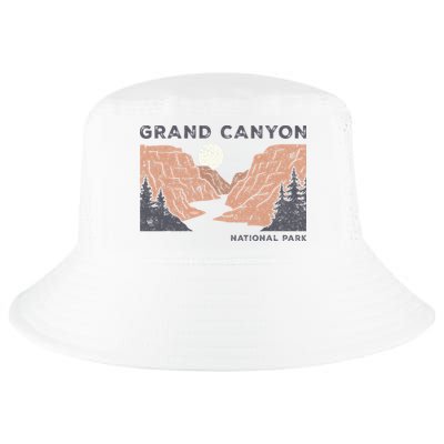 Hiked Grand Canyon National Park Arizona Vintage Cool Comfort Performance Bucket Hat