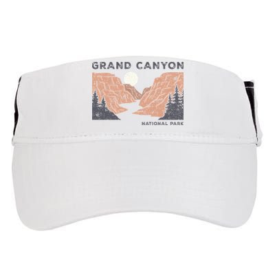 Hiked Grand Canyon National Park Arizona Vintage Adult Drive Performance Visor