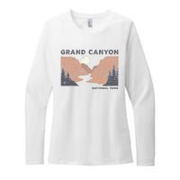 Hiked Grand Canyon National Park Arizona Vintage Womens CVC Long Sleeve Shirt