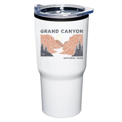 Hiked Grand Canyon National Park Arizona Vintage Tumbler