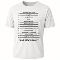 Hair Growth Chart Length Check For Your Stylish Long Hair Cooling Performance Crew T-Shirt