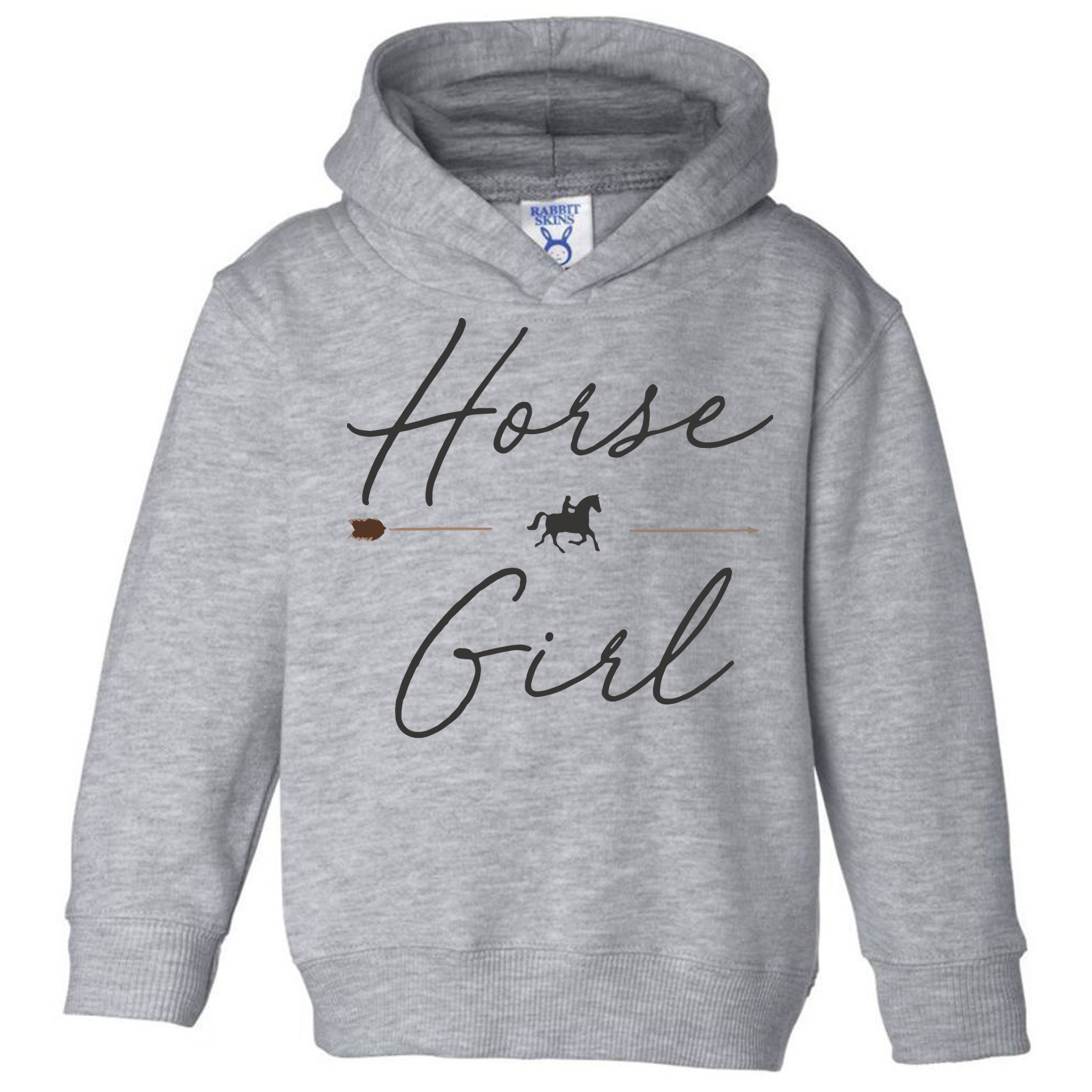 Horse Girl Country Girl HorseBack Rider Equestrian Toddler Hoodie