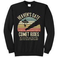 HeavenS Gate Comet Rides Retro Man 90s Space Lover Gift Sweatshirt