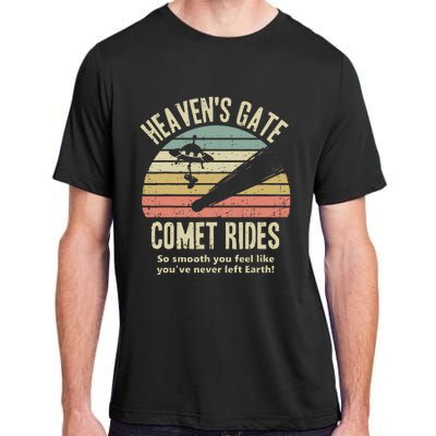 HeavenS Gate Comet Rides Retro Man 90s Space Lover Gift Adult ChromaSoft Performance T-Shirt